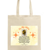 Romantic first kiss quote tote bag gift for wife
