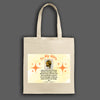 Romantic first kiss quote tote bag gift for wife
