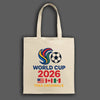 World Cup 2026 Trionda tote bag with official ball pattern design