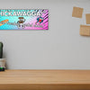 Rustic “Chickawagga!” funny wall plaque with bold, playful lettering and whimsical design, perfect for kitchens, living rooms, or as a quirky gift.

