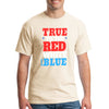 Red White & Blue Patriotic Graphic T-Shirt – American flag-inspired design on premium cotton