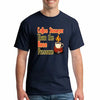 Graphic t-shirt with bold text reading “Coffee Stronger Than the Hose Pressure” for first responders and coffee lovers.