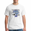 Unisex t-shirt with bold sarcastic text “Protect & Serve, Sarcastically Roll My Eyes” in distressed lettering, perfect for first responders with humor.