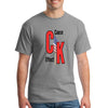 Black graphic T-shirt with bold white text reading “Cause & Effect,” designed as a sarcastic lifestyle statement shirt.