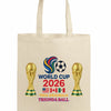 World Cup 2026 Trionda 2.0 Tote Bag with bold soccer design, eco-friendly durable build, and match-day fan essentials style.