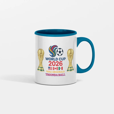 “World Cup 2026 Mug 2.0 Coffee Mug – bold ceramic design with striking print for fans who drink loud and live louder.”
