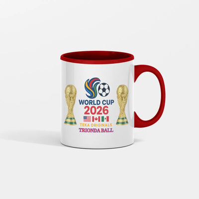 “World Cup 2026 Mug 2.0 Coffee Mug – bold ceramic design with striking print for fans who drink loud and live louder.”