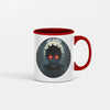Funny Halloween Coffee Mug with sarcastic text design and spooky theme, perfect for dark humor and caffeine lovers.