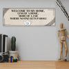 Funny Plaque – Welcome To My Home Jail Sign