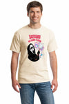 “Scream but Make It Clean T Shirt with bold graphic text, classic fit Gildan cotton tee, humorous expressive design.”