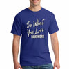Do What You Love Hardwork T Shirt with bold minimalist typography on premium cotton
