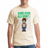 Game Over Old Sport retro video game T-shirt 80s 90s pixel art