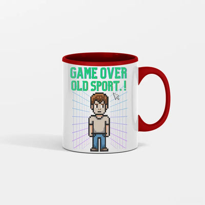 Game Over Old Sport mug retro gaming coffee cup