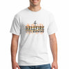 Hellfire Still Burning T Shirt with bold distressed typography and fire motif