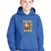 Ballin 2026 World Cup Youth Hoodie worn by young soccer fan in casual setting