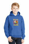 Ballin 2026 World Cup Youth Hoodie worn by young soccer fan in casual setting