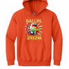 Ballin 2026 World Cup Youth Hoodie worn by young soccer fan in casual setting