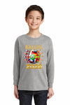 Ballin World Cup 2026 Kids long sleeve t shirt worn by young soccer fan