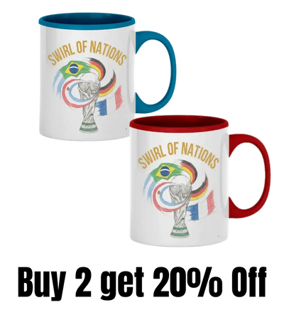 Soccer Mug – The World is Ballin Cup