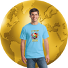 World Cup 2026 official soccer T shirt with bold logo design, perfect for fans celebrating the global tournament